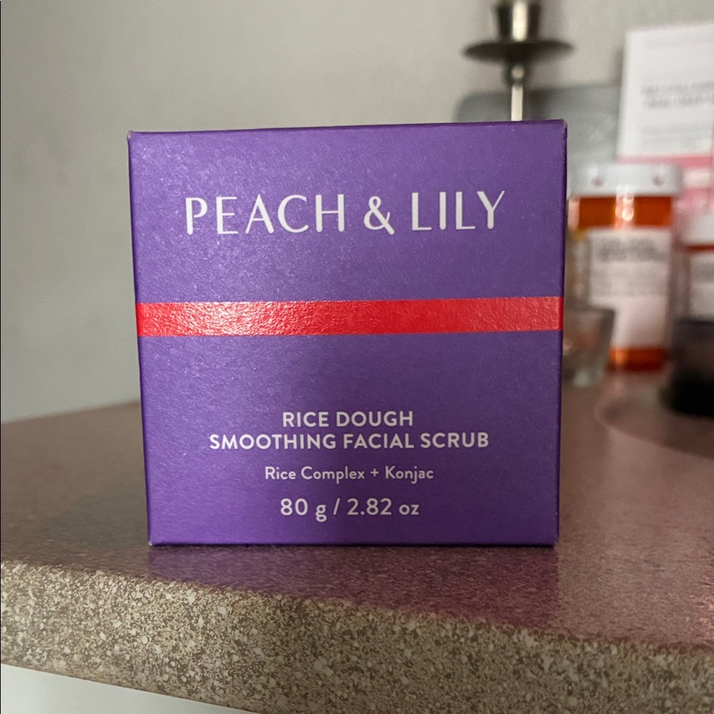 Peach & Lily Rice Dough Smoothing Facial Scrub